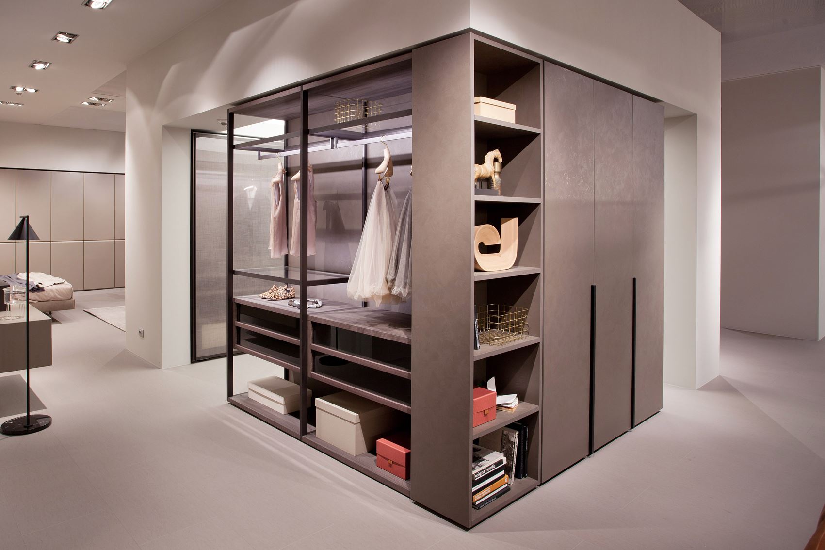 Cabina armadio angolare 